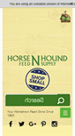 Mobile Screenshot of horsenhoundfeed.com